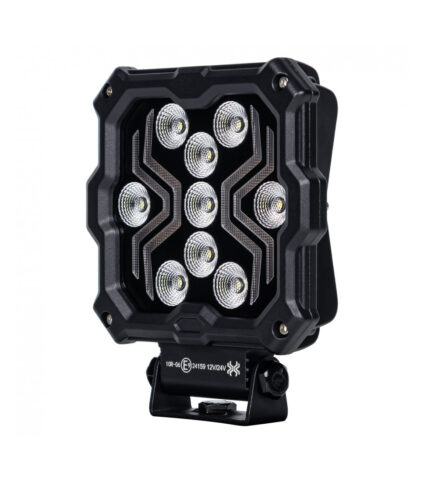 Farol LED quadrado de oito lâmpadas