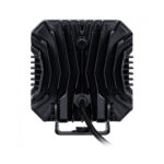 Parte traseira de holofote LED preto