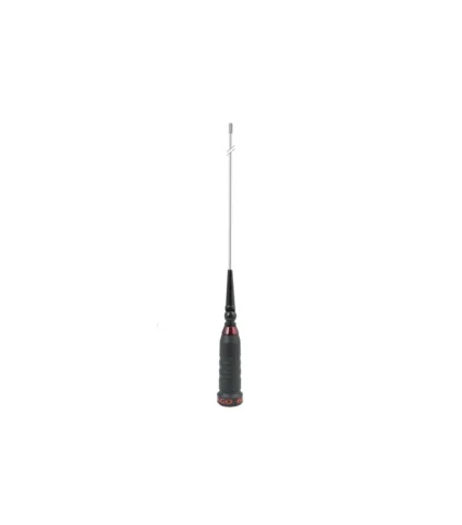 Antena rádio automóvel em fundo branco.