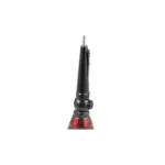 Antena de carro ajustável preta e vermelha