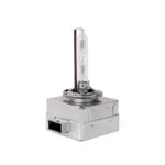 Lâmpada de Farol Xenon D1S em fundo branco.